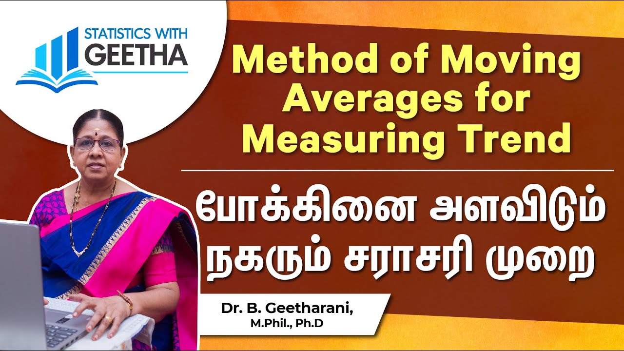 Method of Moving Averages for measuring Trend