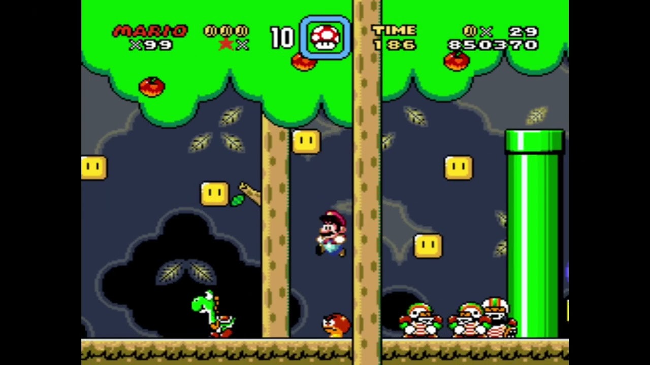 Super Mario World - Mundo 5 (Forest of Illusion)