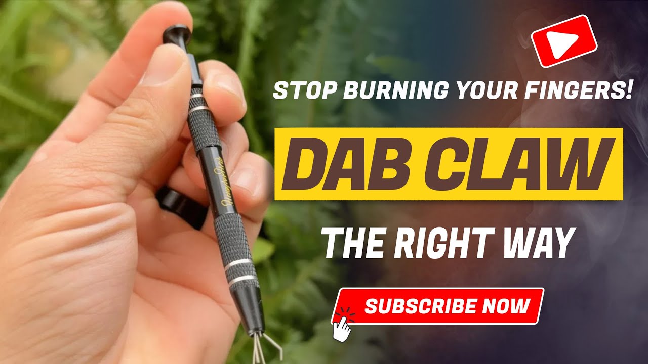 Stop Burning Your Fingers! Use A Dab Claw The Right Way #dabclaw