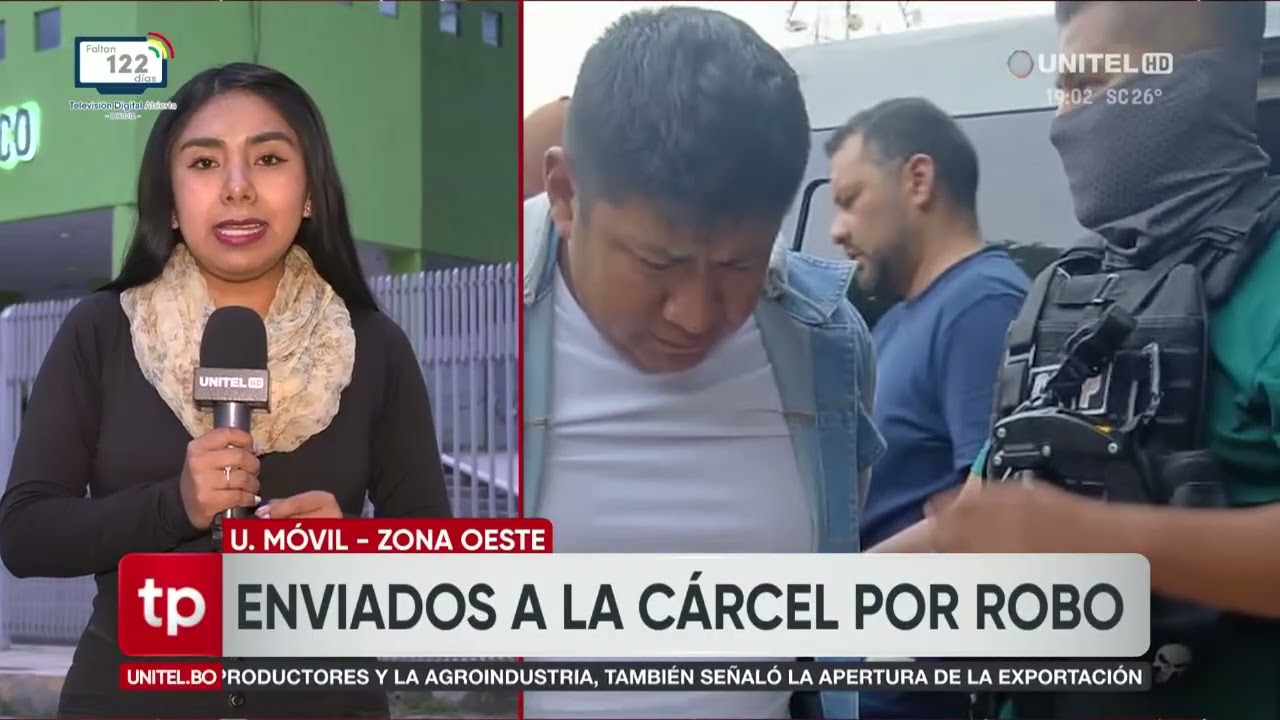 Envían a la cárcel a un policía y un expolicía implicados en el robo de un vehículo en Cochabamba