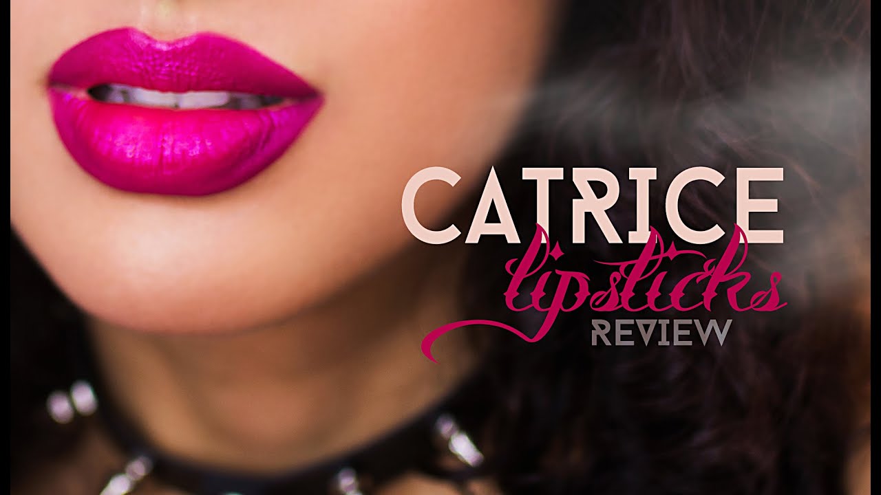 CATRICE Lipsticks : Ревью 5 Линеек Помад + 17 Свотчей на Губах