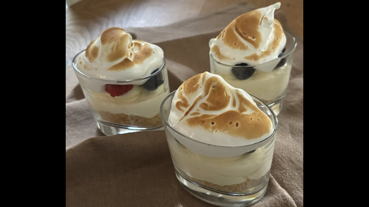 Käsekuchen im Glas