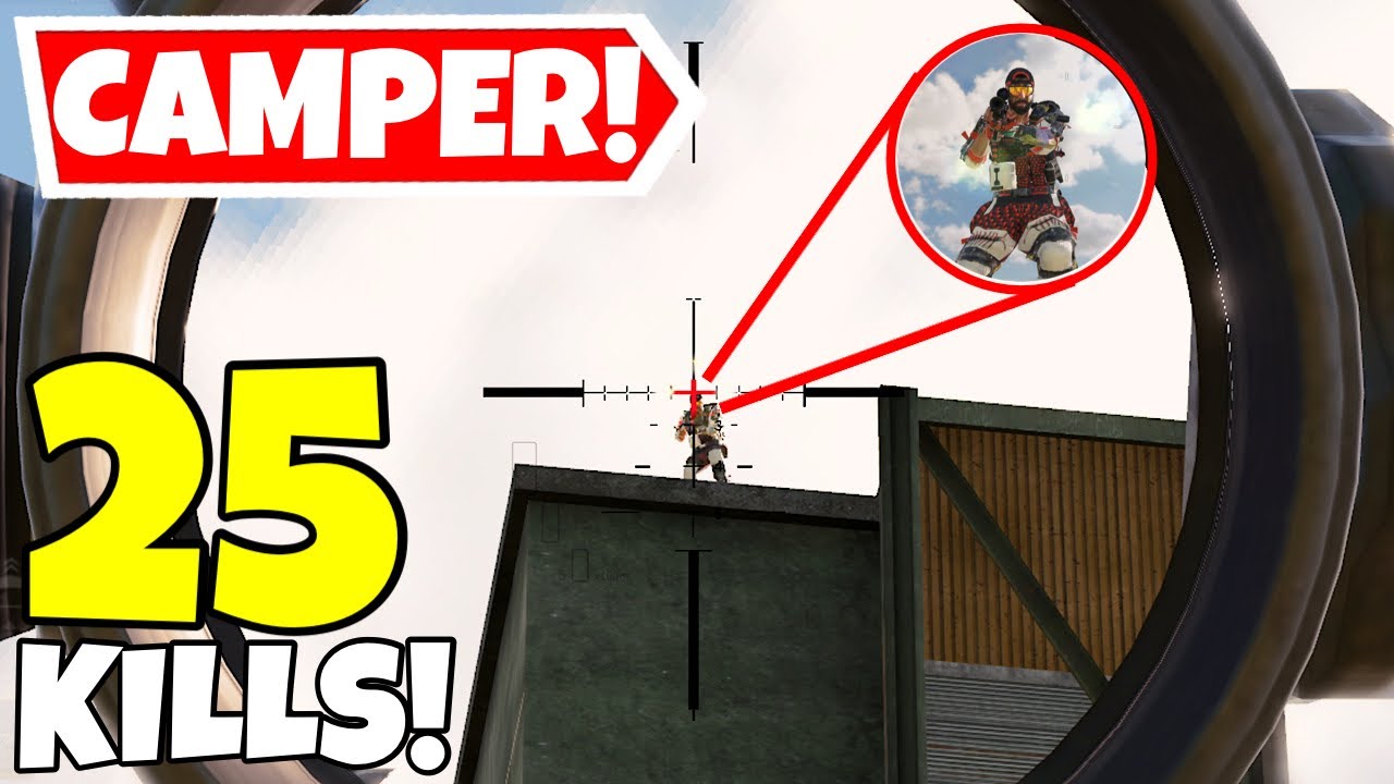 THE MOST ANNOYING CAMPER EVER IN CALL OF DUTY MOBILE BATTLE ROYALE!