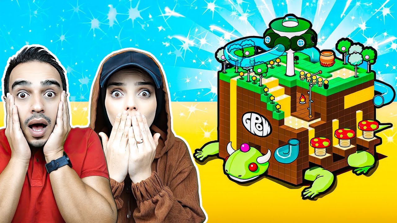 BÜYÜYEN KÜP CANAVARA DÖNÜŞTÜ !! 😱 Grow Cube