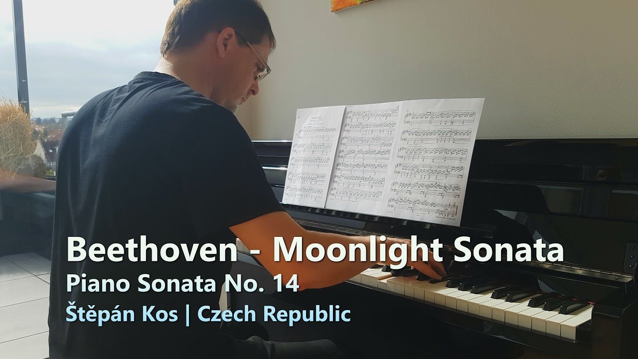 Moonlight Sonata - Beethoven | Piano Sonata No. 14 | Měsíční sonáta | Quasi una fantasia