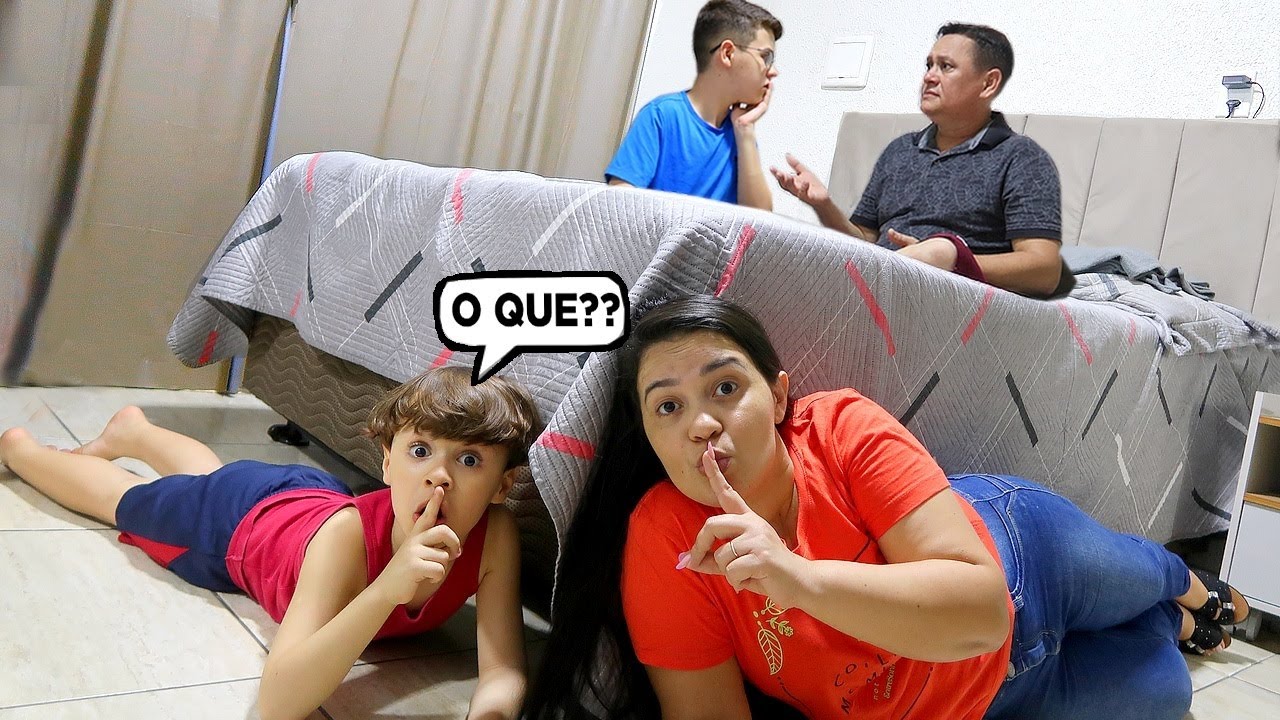 FLAGREI ELES FALANDO MAL DE MIM ENQUANTO ESTAVA FORA DE CASA !! Izia e Nildo Barroso