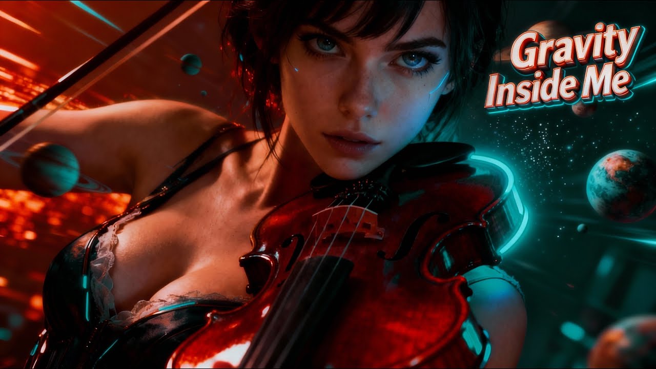 Gravity Inside Me (Release) | Видео с текстом песни – Парящая скрипка и эмоциональный подъем 🖤🎻