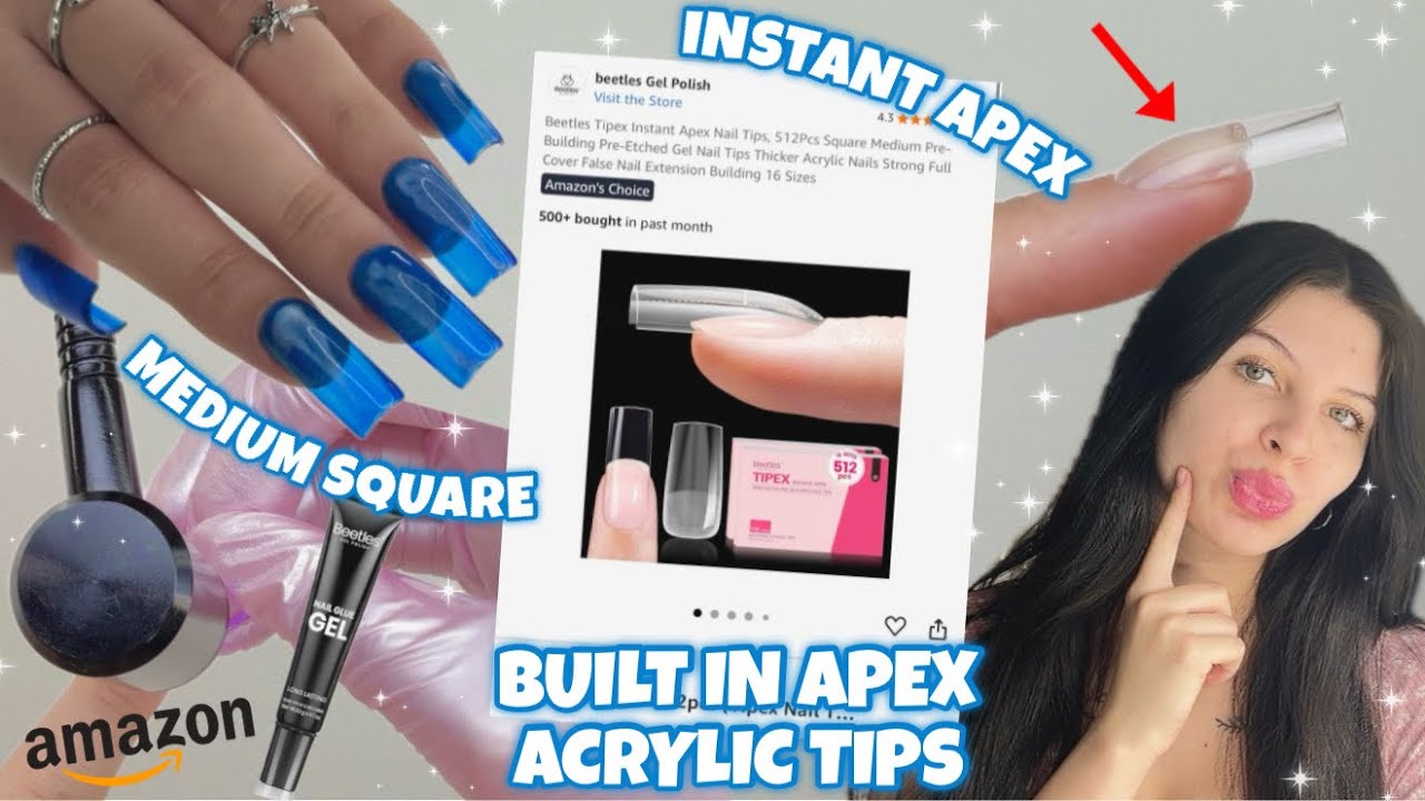 FULL NAIL PREP + OCEAN WAVE CAT EYE NAILS | USING BEETLES TIPEX INSTANT APEX FULL COVER NAIL TIPS