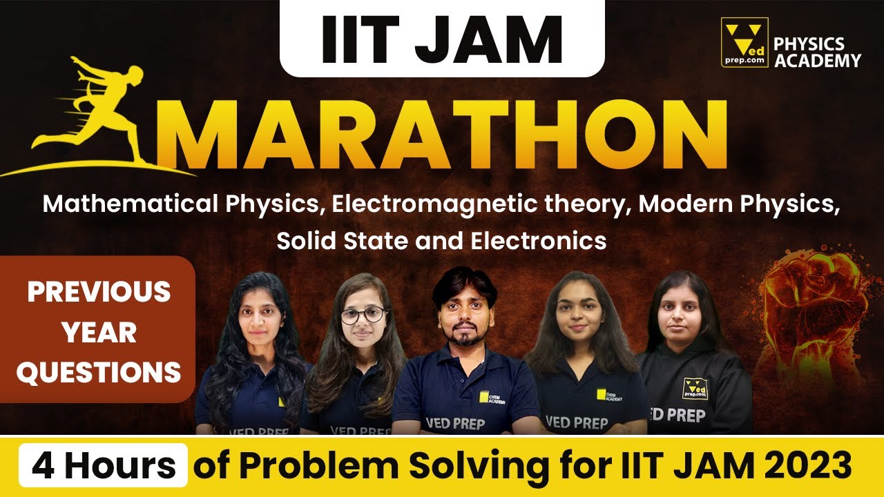 IIT JAM Marathon | IIT JAM 2023 Physics Previous Year Questions | Nonstop Problem Solving Class