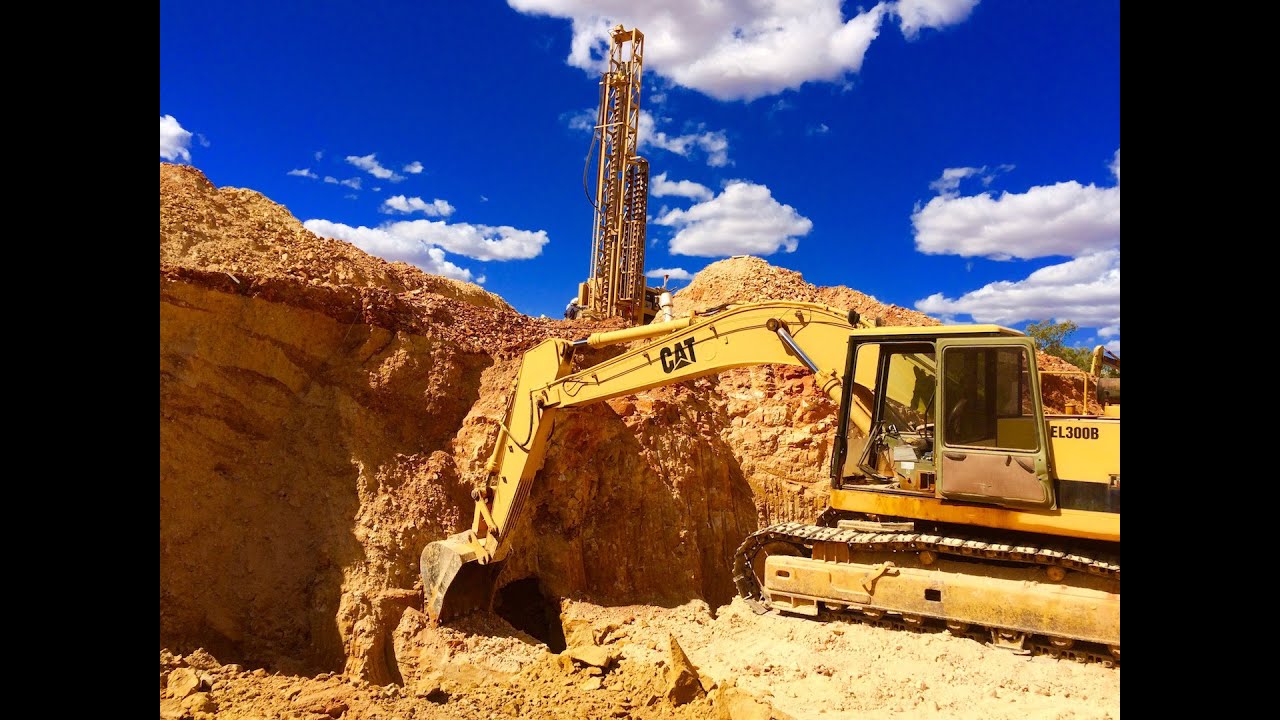 Boulder Opal Mining Koroit June 2016