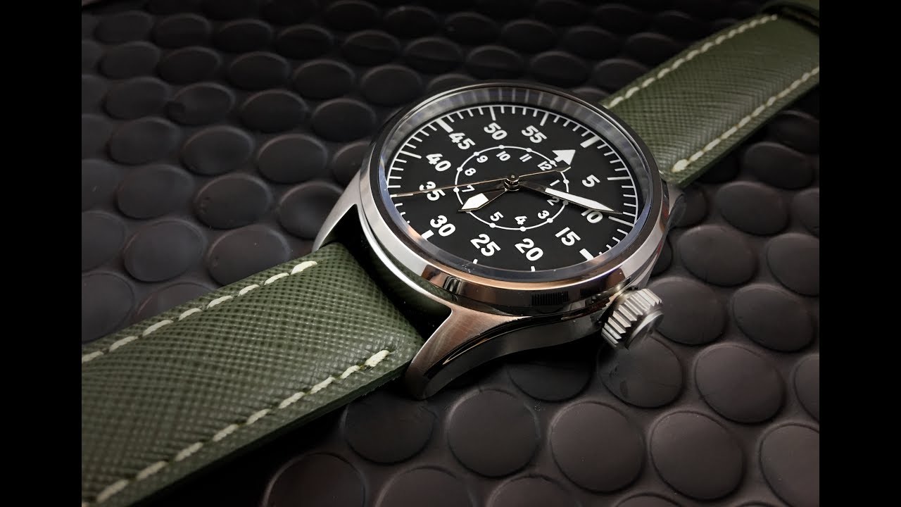 Geckota K1 Pilot Watch:  Fantastic quality at budget price.