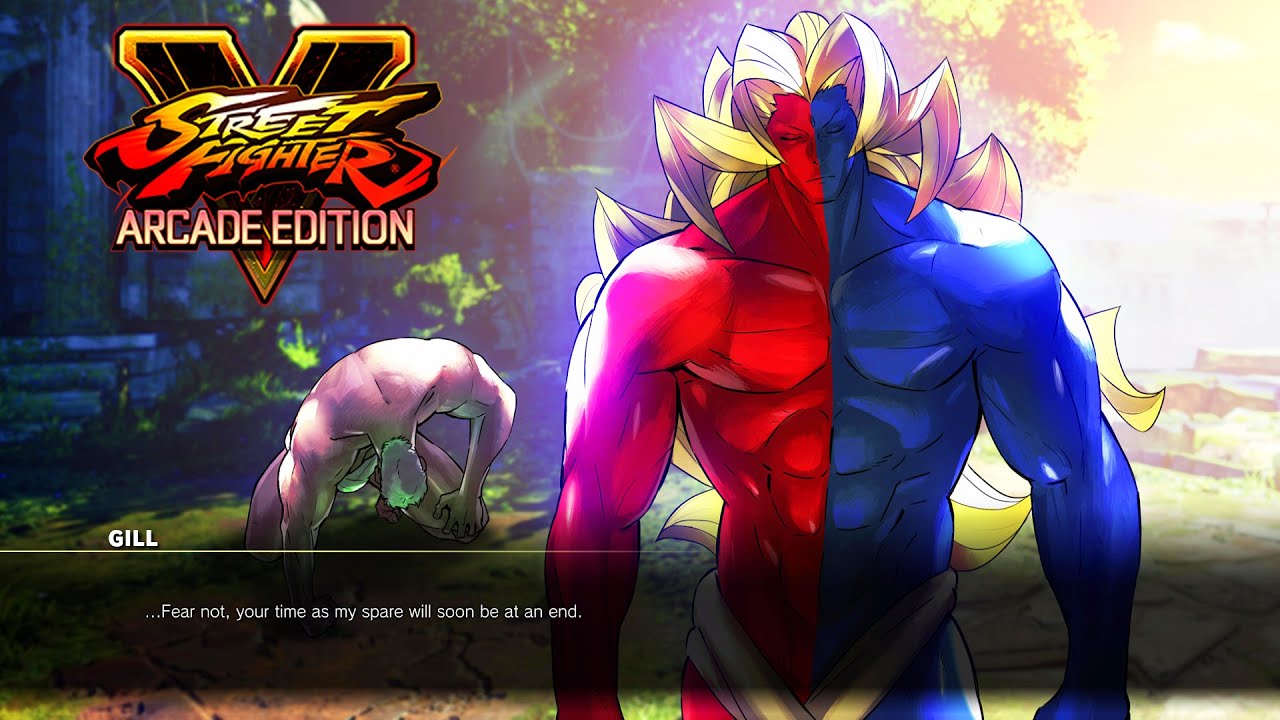 Street Fighter 5 Arcade Edition - Gill's Story Mode Playthrough