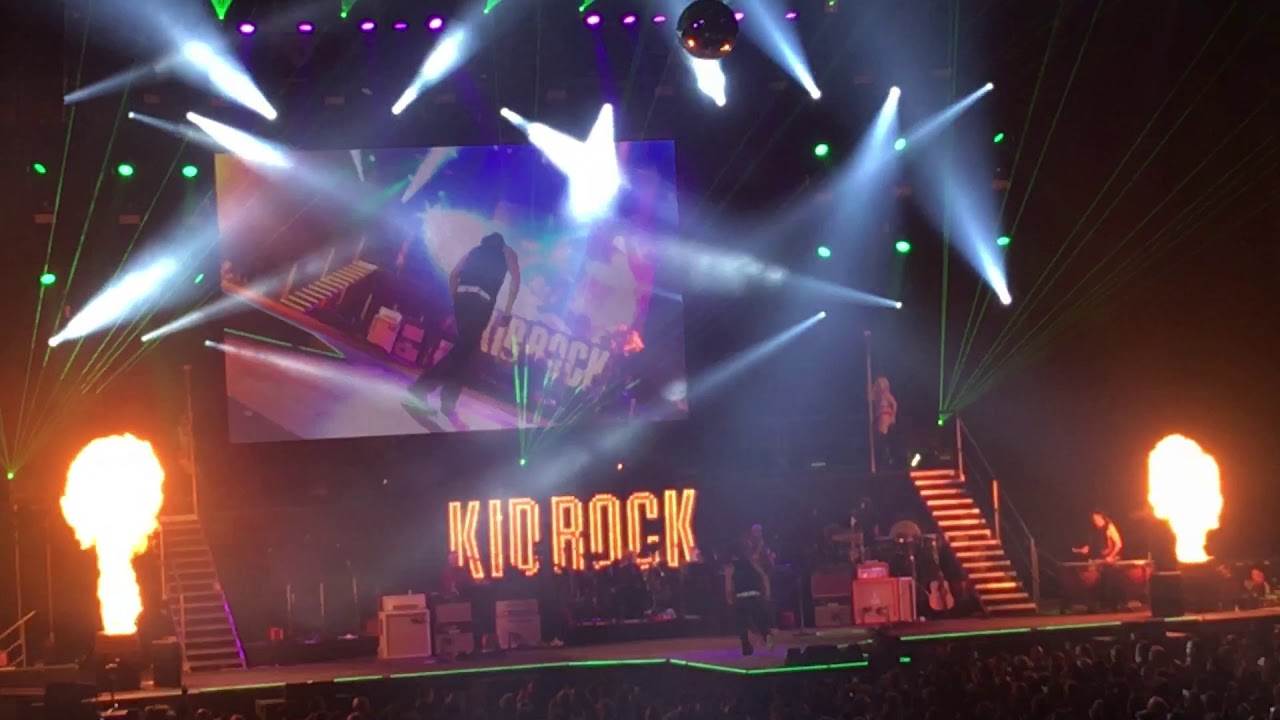 Kid Rock - Bawitdaba- American Rock N Roll Tour- Live in Nashville- Jan 19, 2018