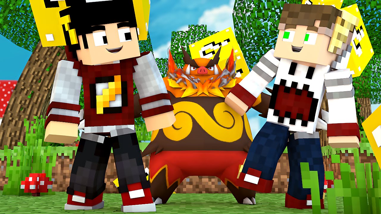 Minecraft: CORRIDA POKEMON - PODEROSO EMBOAR ‹ AM3NlC ›
