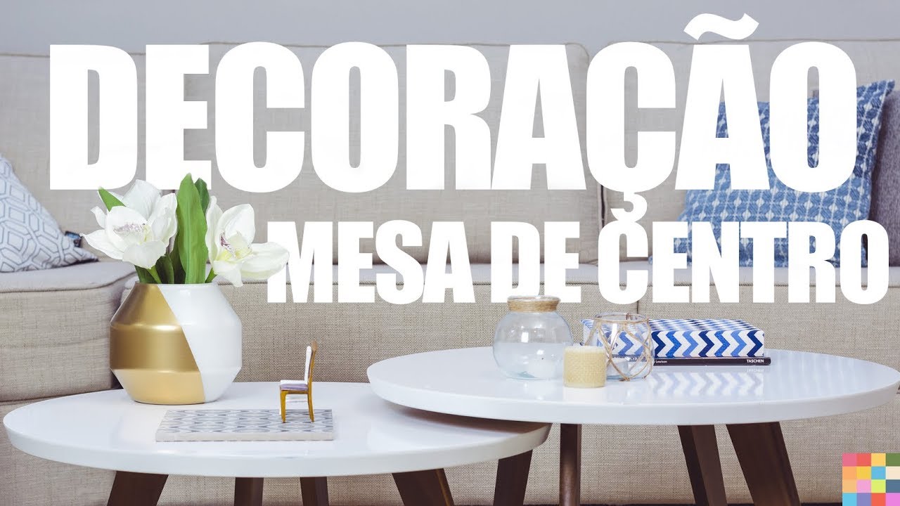 COMO DECORAR GASTANDO POUCO | Mesa de Centro, DICAS E DIY