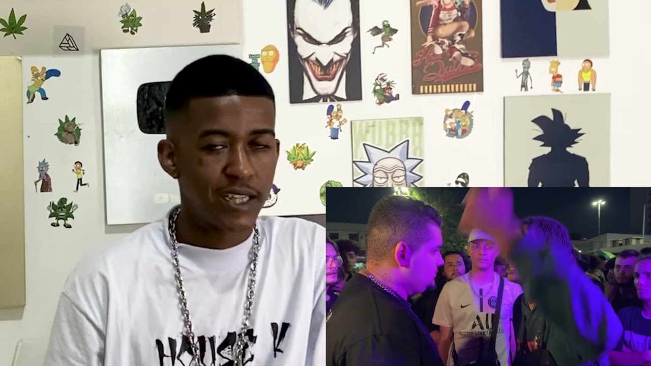 Jhony REACT - PRADO X VINICIUS ZN - Primeira Fase ( Pegou Muito Fogo🔥 )