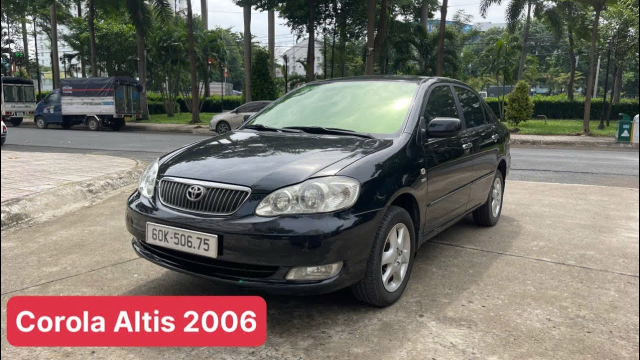 Corola altis 2006 mt xe cực đẹp dành cho người yêu cái đẹp lh em 0971282689