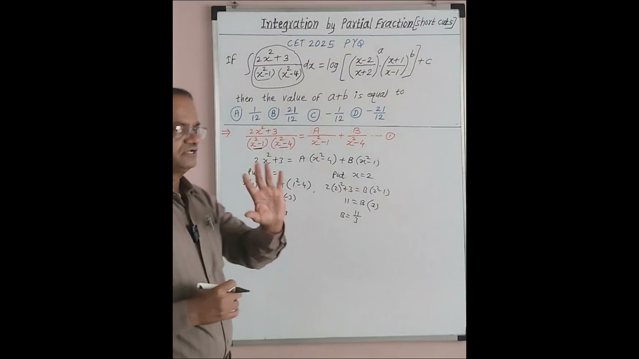Short cut Methods to crack Integrals with Partial fractions