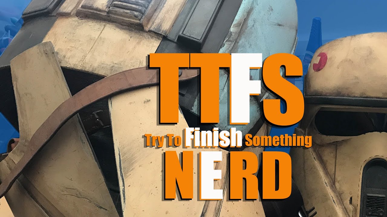 TTFS: Completing My Star Wars Shoretrooper Cosplay To Try And Go For 501st Approval