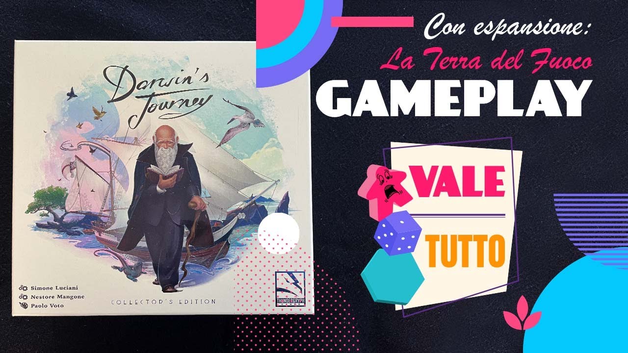 Darwin's Journey + Esp. La Terra del Fuoco - Gameplay partita in solitario #81