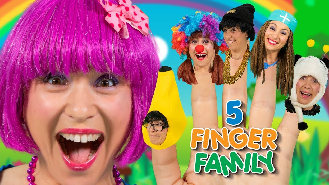 Finger Family одеваются | Семейная песня пальца | Дебби Ду