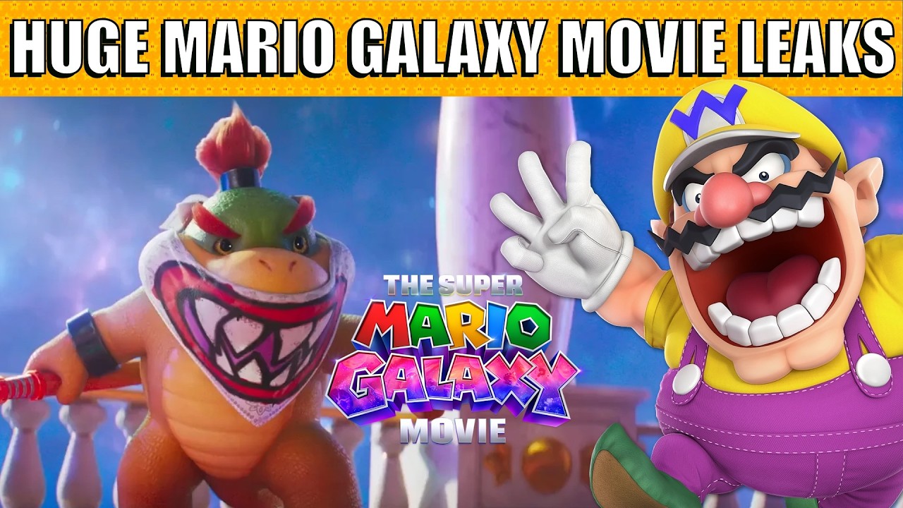 Wario & Movie Plot REPORTEDLY LEAKED For The Super Mario Galaxy Movie