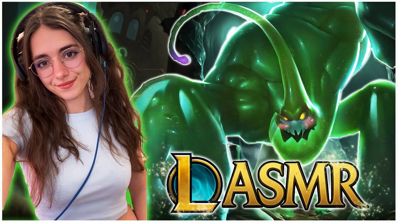 League of Legends ASMR Zac Jungle | tapping, whispering, mouse clicks ♡