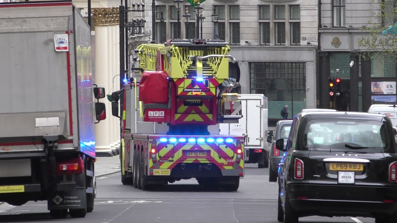 London Fire Brigade- 64 Metre TL (70reg Scania P410/Magirus 64m) Instructor Familiarisation