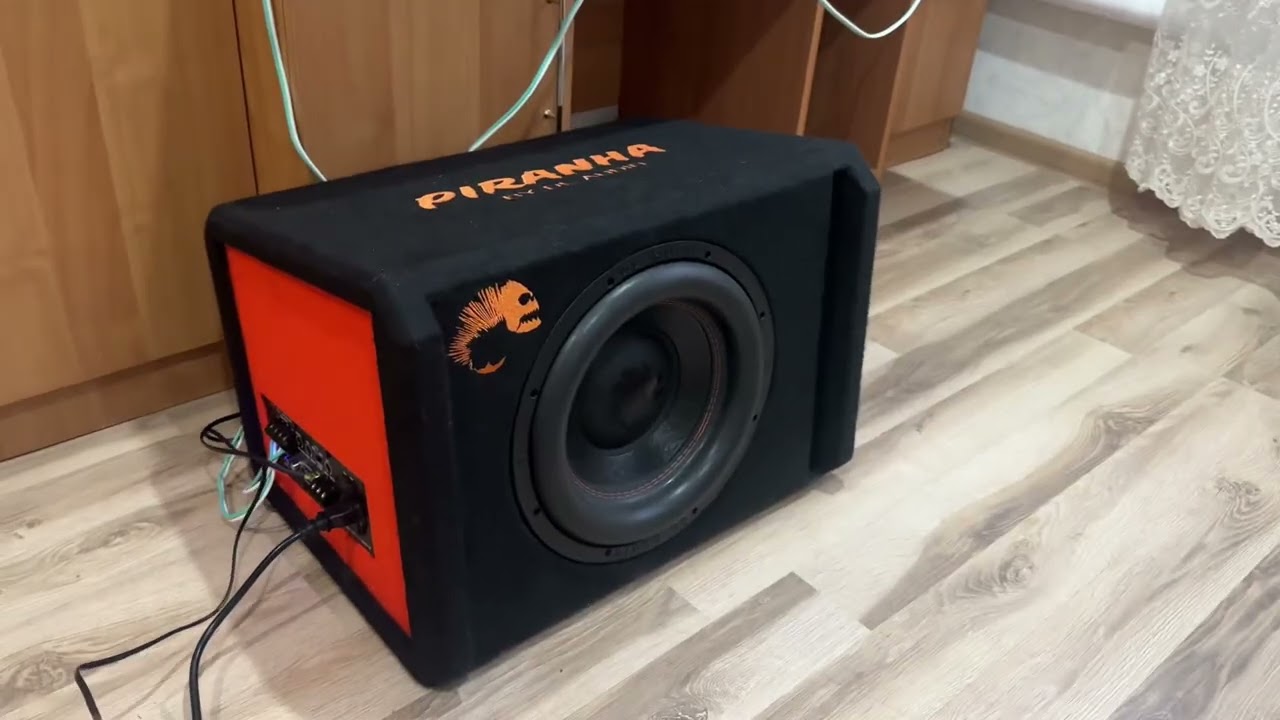 Активный сабвуфер DL Audio Piranha 12A/220 в комнате 