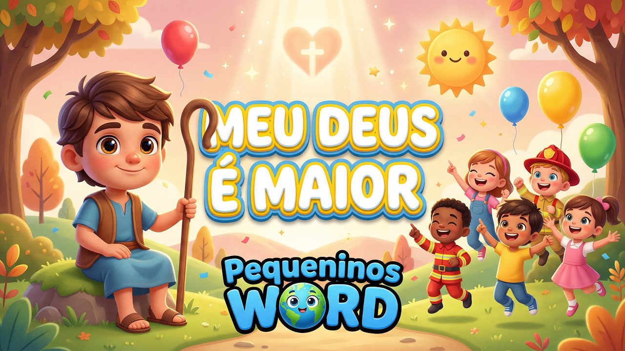 Meu Deus è Maior | Música Infantil Cristã | Palavra Pequeninos