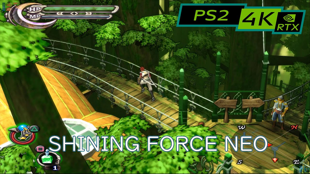 Shining Force Neo / 4K эмулятор PS2 PCSX2 / RTX 2080ti