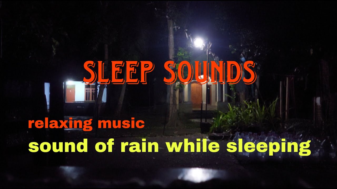rain at night in the countryside that helps you relax to sleep #relaxationforsleep #rainsound