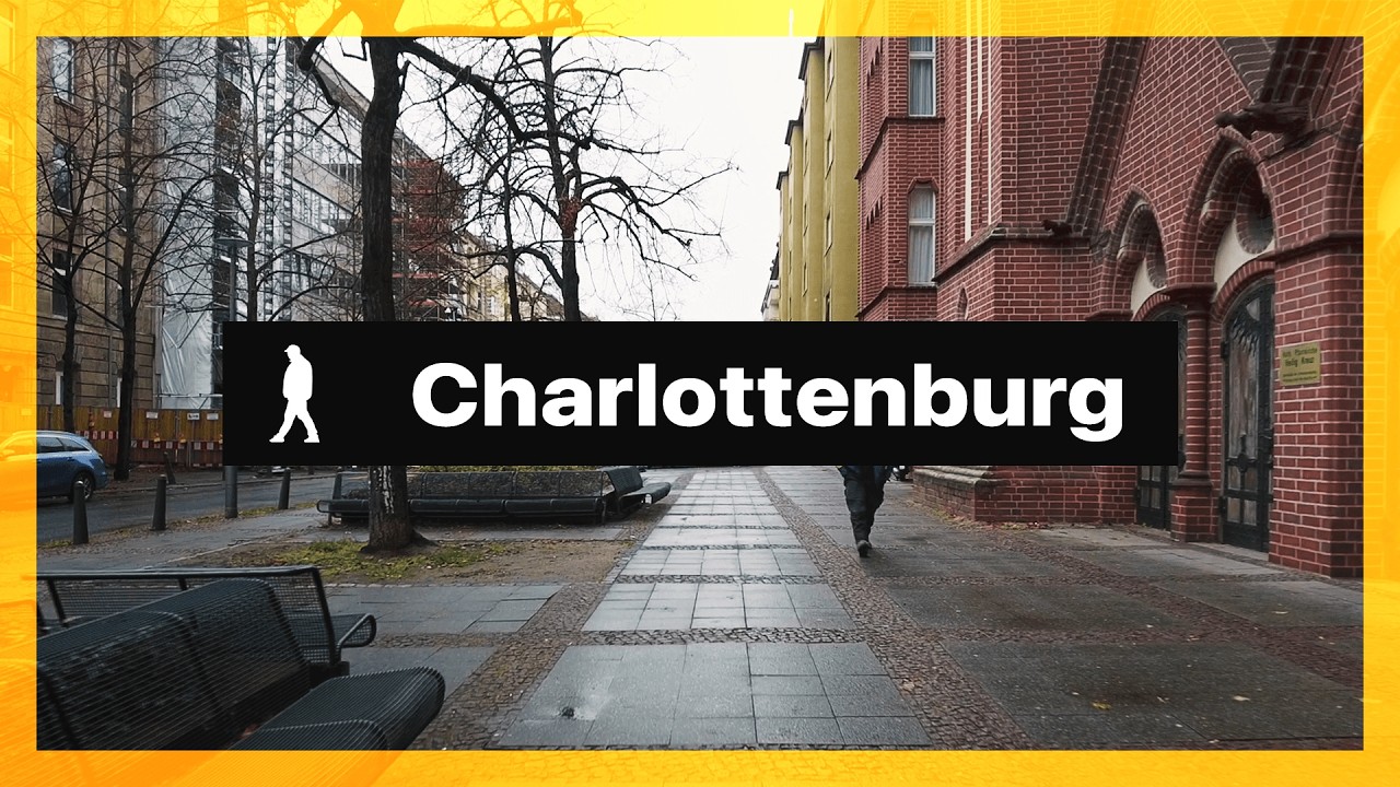 Berlin, Charlottenburg 🇩🇪 Walking Tour Hildegardstraße | Outside Walker