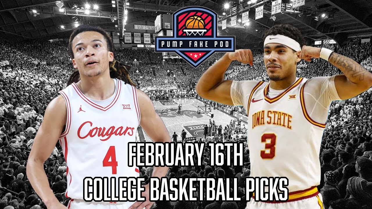 NCAA COLLEGE BASKETBALL PICKS FOR FEBRUARY 16TH