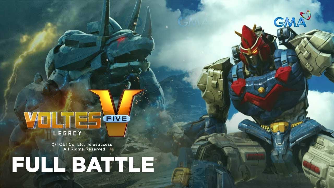 Voltes V Legacy: Voltes V versus Zairus (Full Battle)