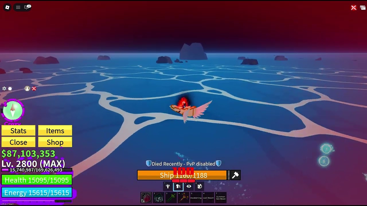 Blox fruits sea events LEVİ YAPTIK!