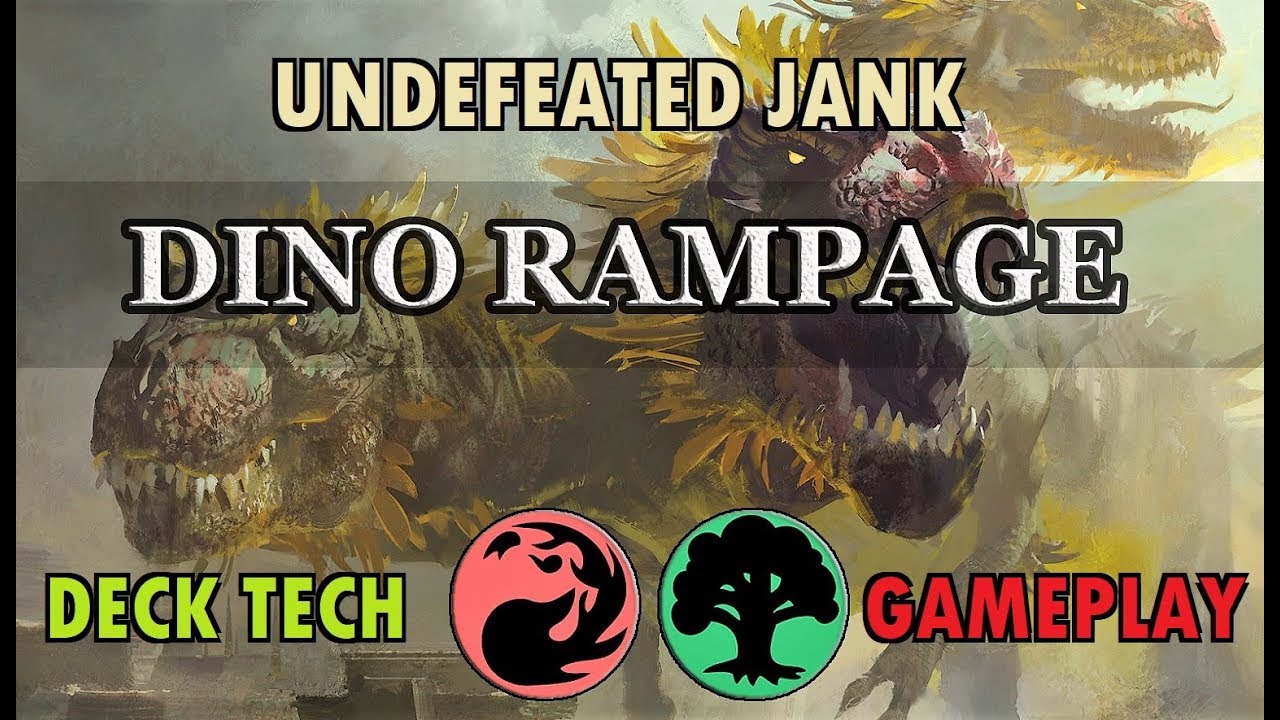MTG Rampaging Brontodon Deck Tech | Magic Arena