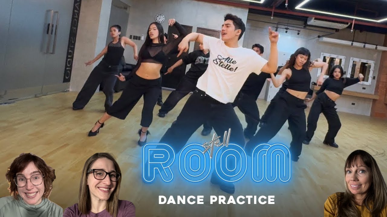 ROOM (DANCE PRACTICE) | STELL (SB19) | IYPODCAST BLIND REACT