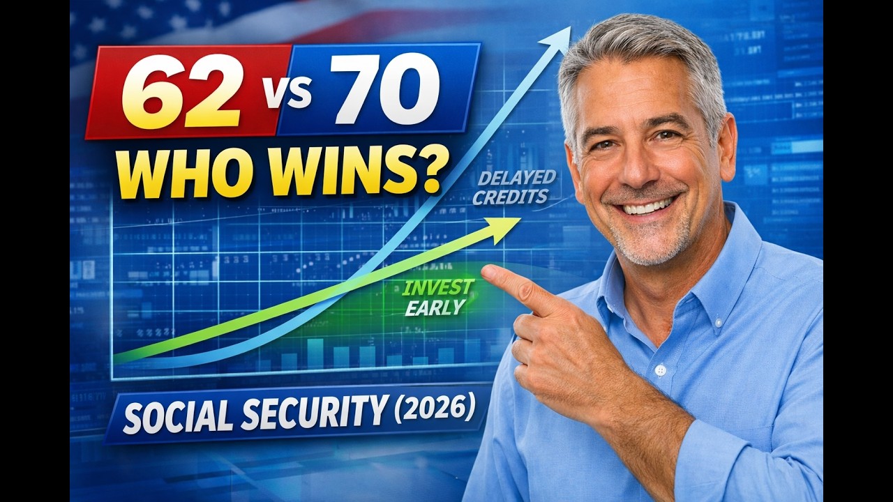 Why Claiming Social Security at 62 Can Beat 70 (2026): Break-Even Math + Investing Tradeoffs