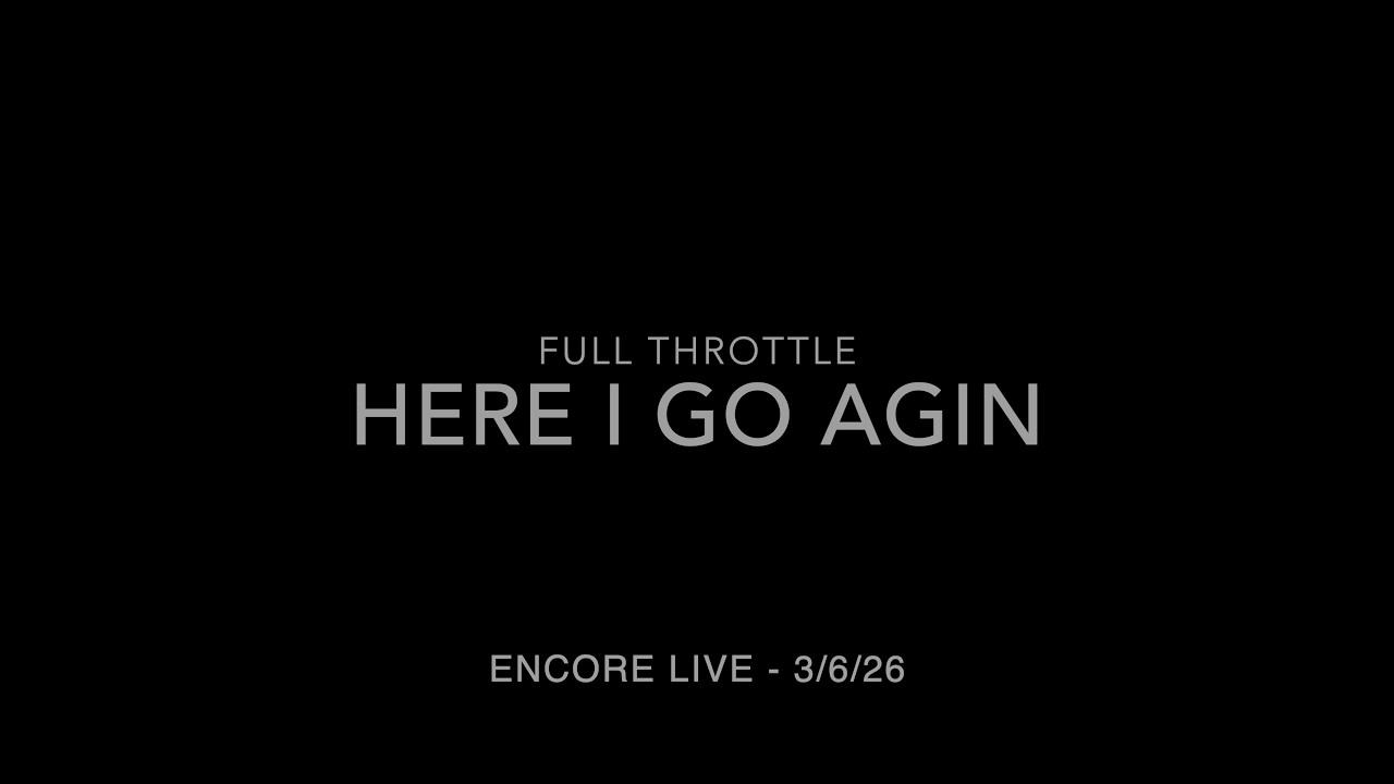 Here I Go Again - Drum Cam - Full Throttle Band Tampa Bay - Encore Live - 3-6-26