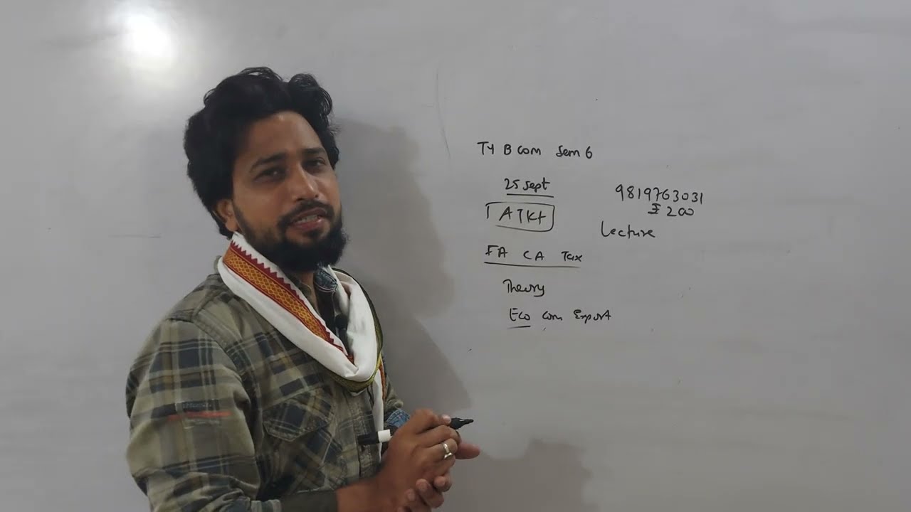 Tybcom sem6 Atkt Exam2025 | Time Table Exam tybcom sem6 |Mumbai University Exam 2025 sem5|Ark sir