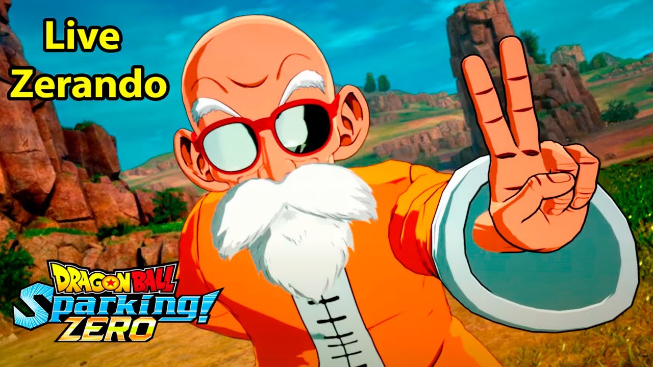 DRAGON BALL SPARKING ZERO ZERANDO AO VIVO