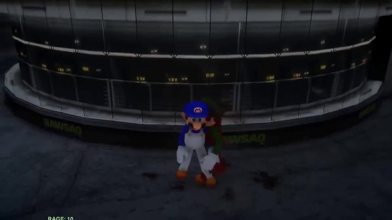 SMG4  Super Mario Glitchy 4  Vs Mario Suit Color  EPIC BATTLE