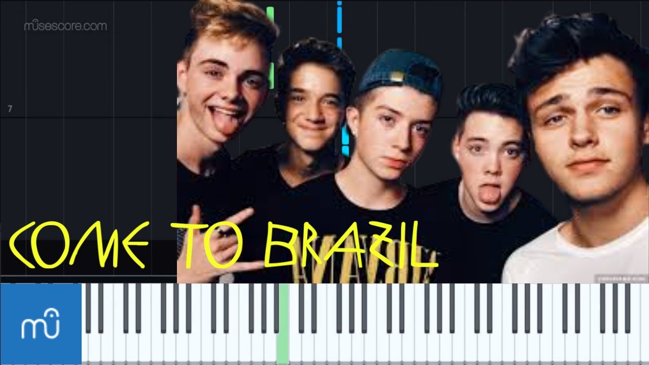 Why Don’t We - Come To Brazil | How to play Piano Tutorial