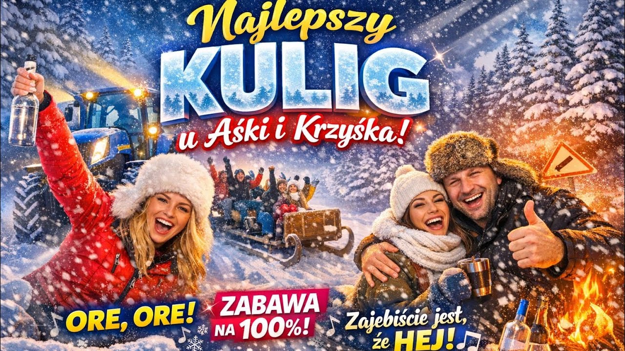 Najlepszy Kulig u Aśki i Krzyśka!