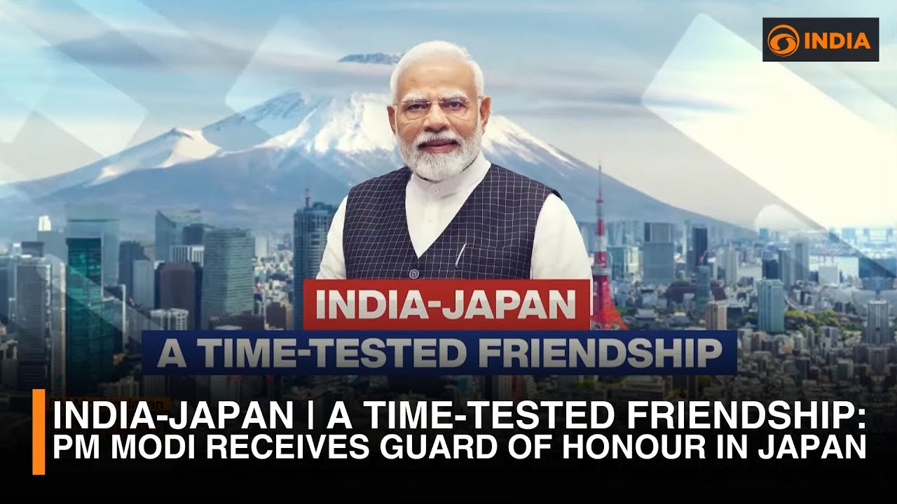 India-Japan | A Time-Tested Friendship | PM Modi Receives Guard of Honour in Japan