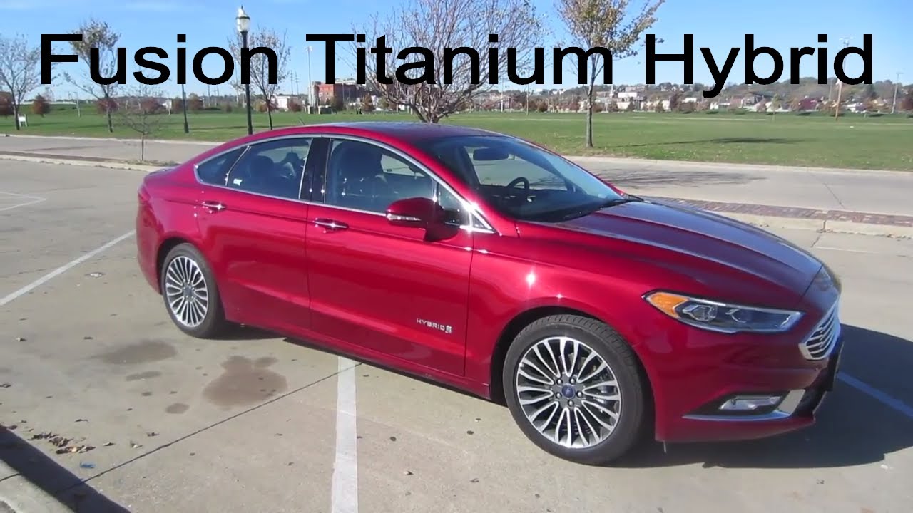 2017 Ford Fusion Hybrid Titanium | Full Rental Car Review