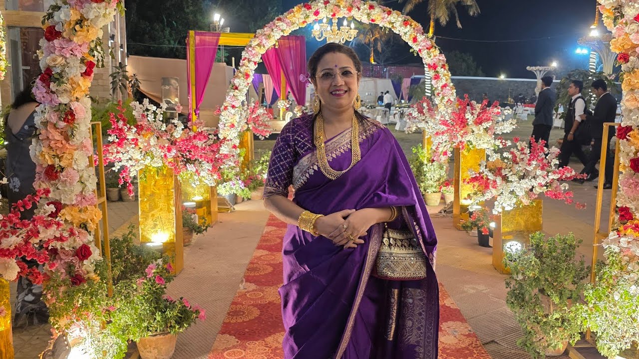 Beautiful Rose designed Border Tussar sari with Silkmark 🥰 WhatsApp booking 7980938261