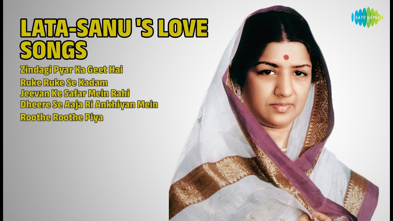लता-सानू: ९० के दशक के प्यार | Lata Mangeshkar Songs | Zindagi Pyar Ka Geet Hai