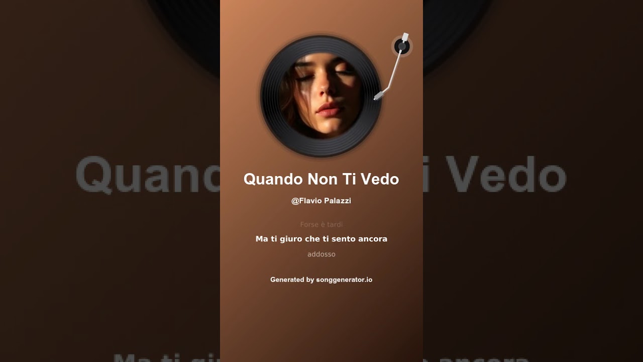 Quando Non Ti Vedo